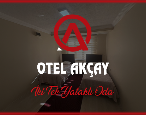 İki Tek Yataklı Oda